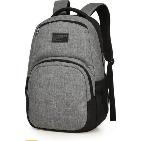 Aspensport School Backpack Fit 15.6 Lightweight Casual Daypack Water Repellent - Picture 1 of 9